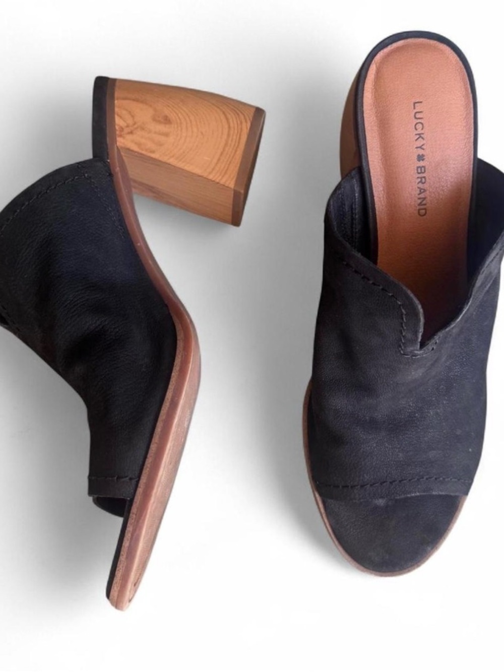 Lucky Brand Women's Xynia High Heel Mule Sz 11
